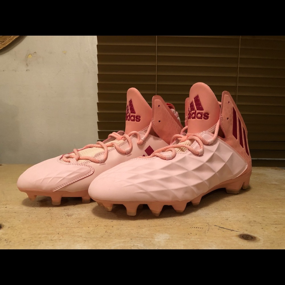 Adidas Freak Lax Football Cleats Ice Pink BCA 11.5